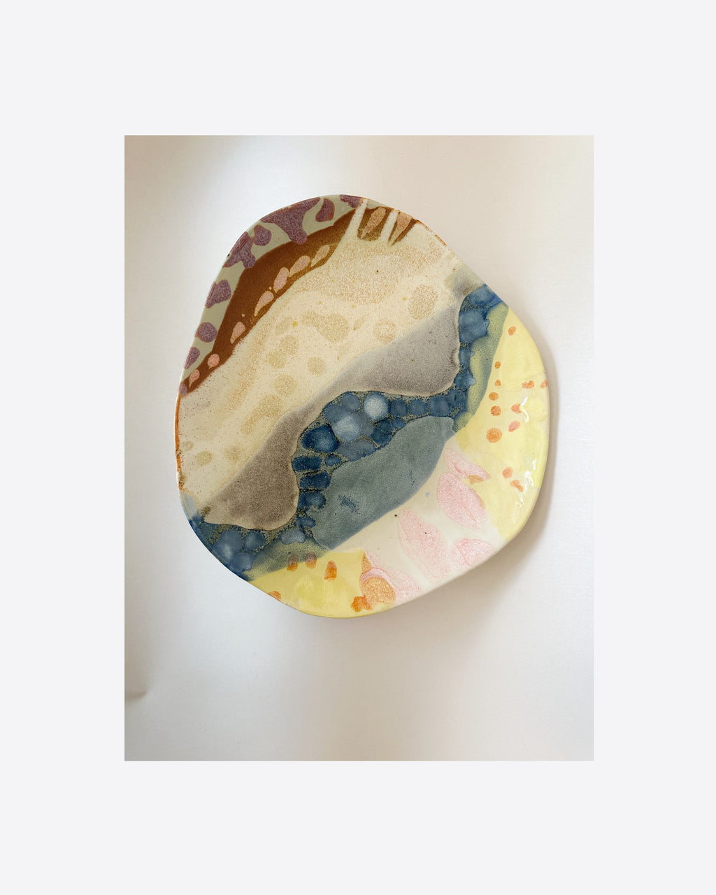 Medium Free-Form Dish 498