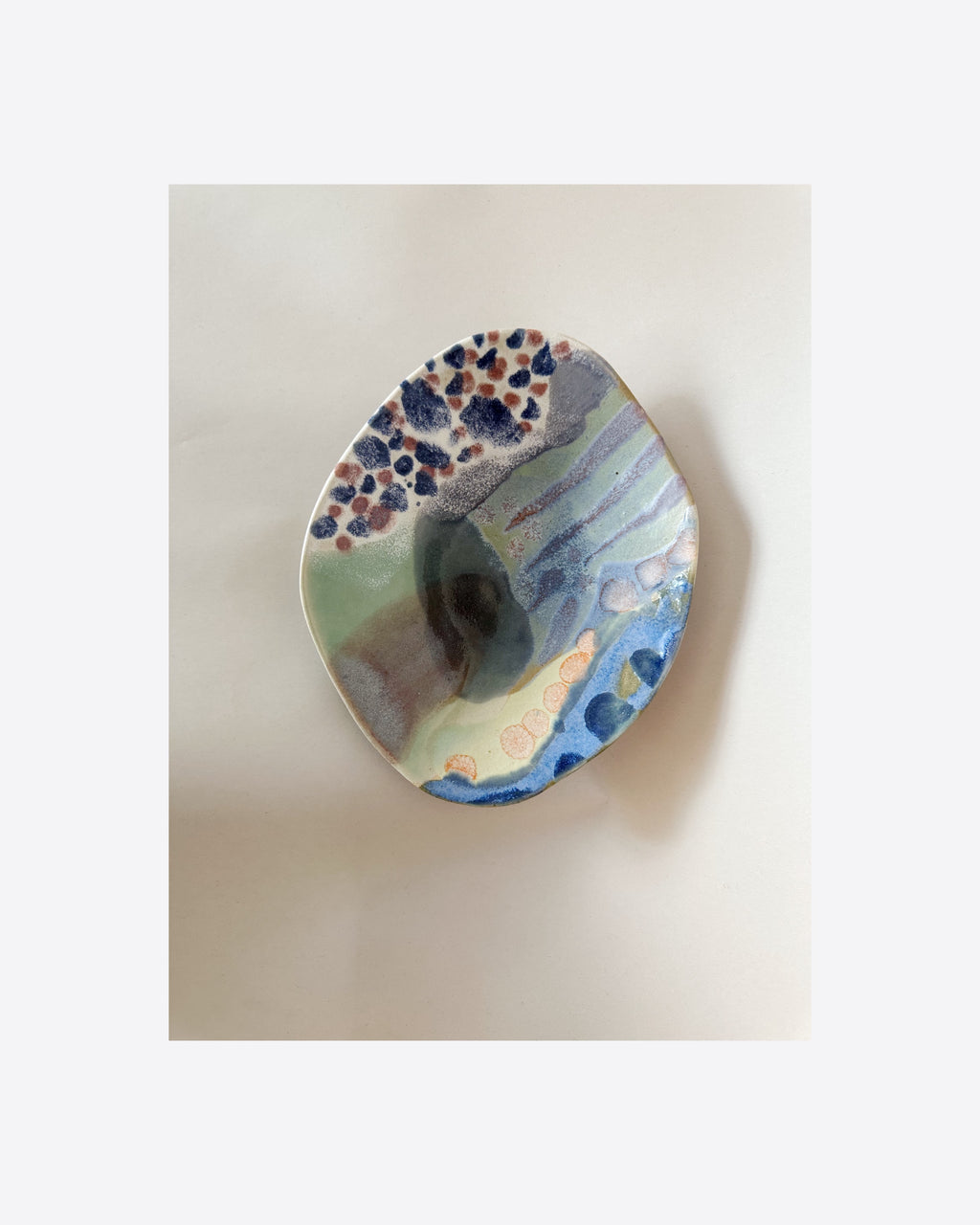 Small Free-Form Dish 508
