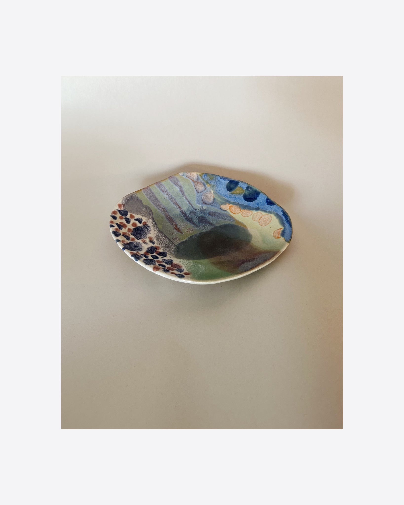Small Free-Form Dish 508