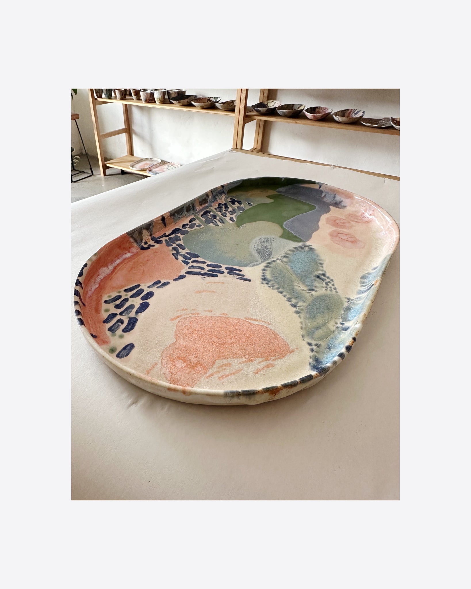 Oval Platter 63
