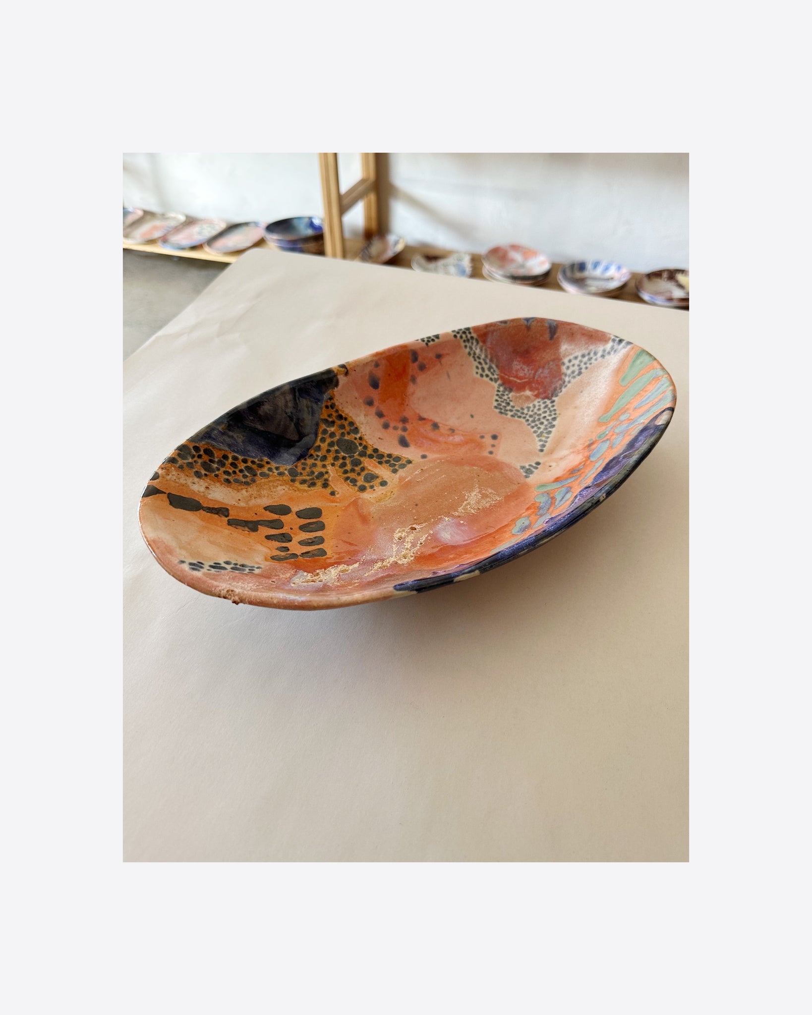 Large Oval Serving Dish 33