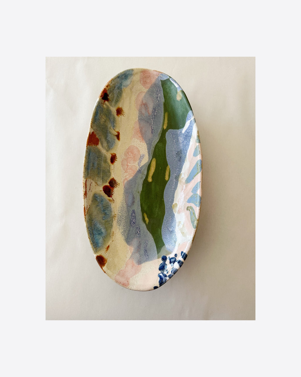 Large Oval Serving Dish 35