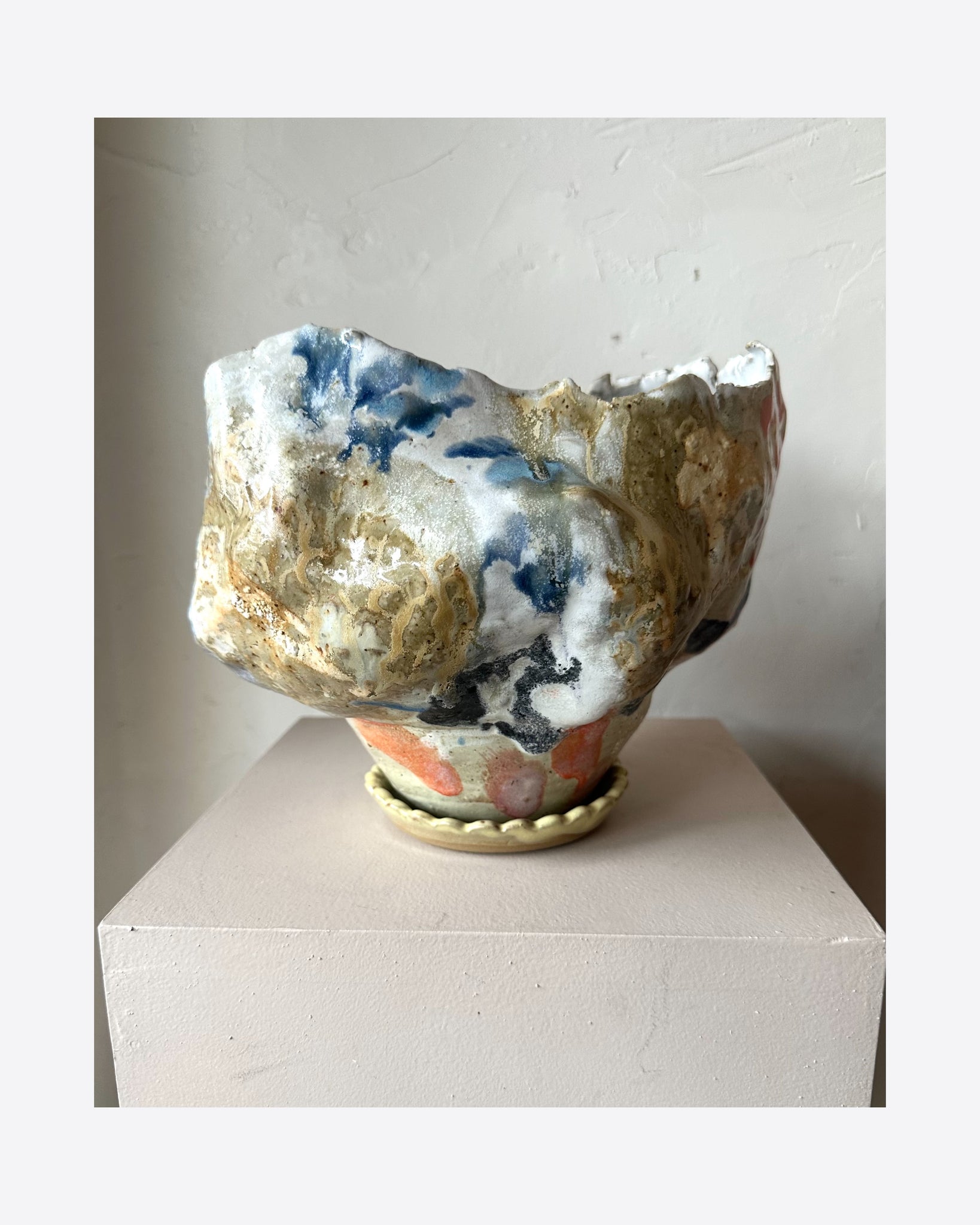 Large Sculptural Planter 385