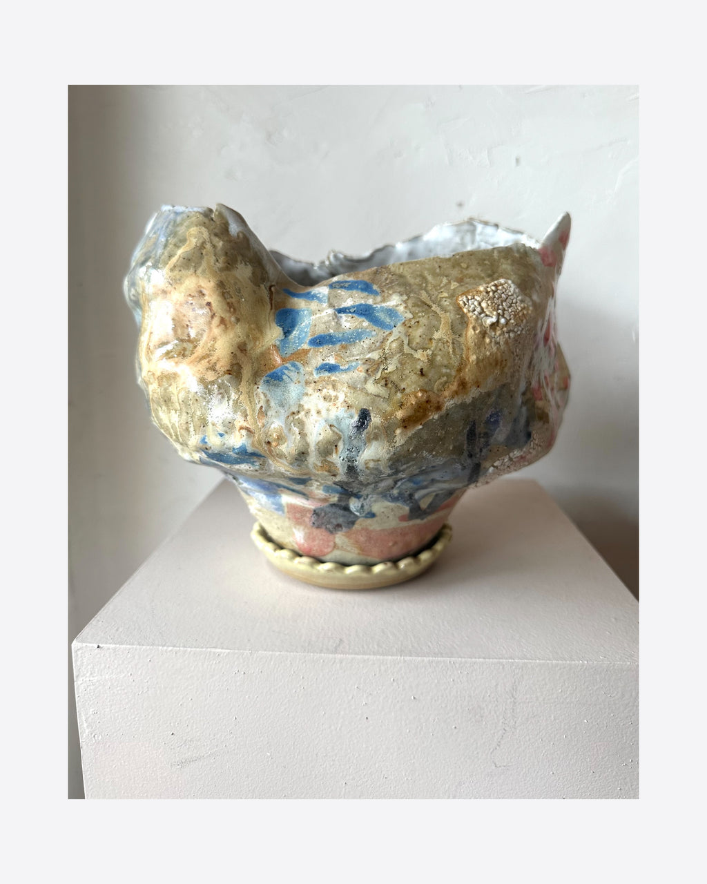 Large Sculptural Planter 385