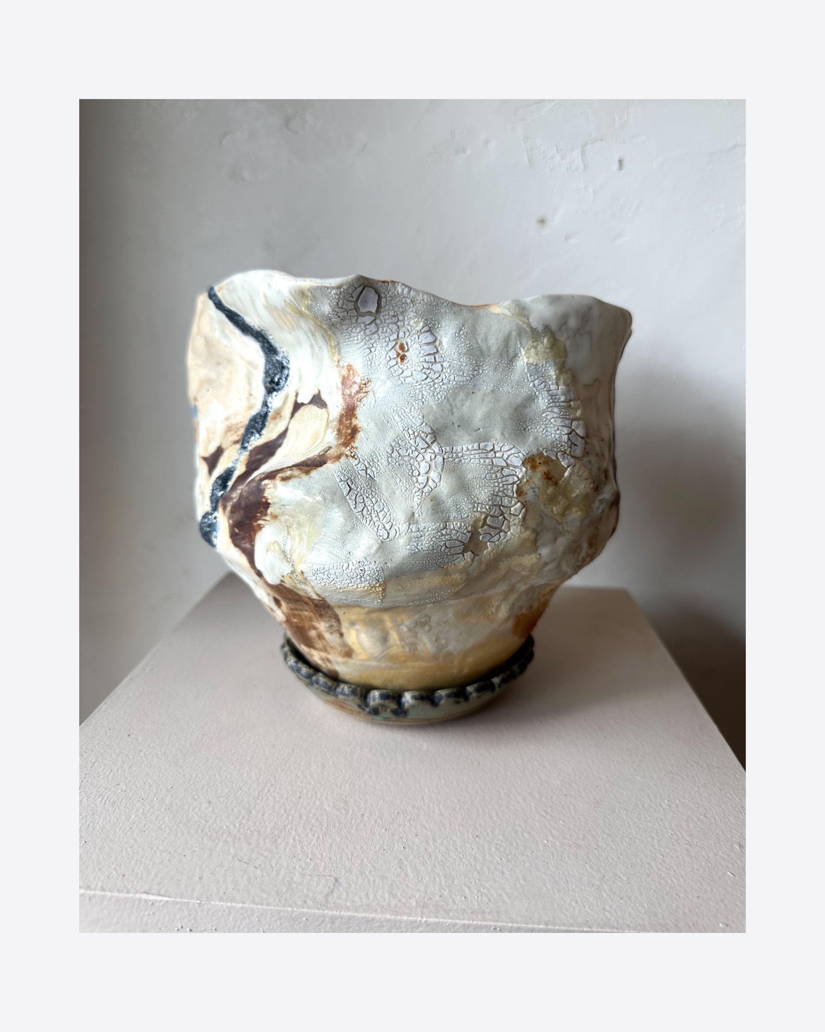 Medium  Sculptural Planter 387