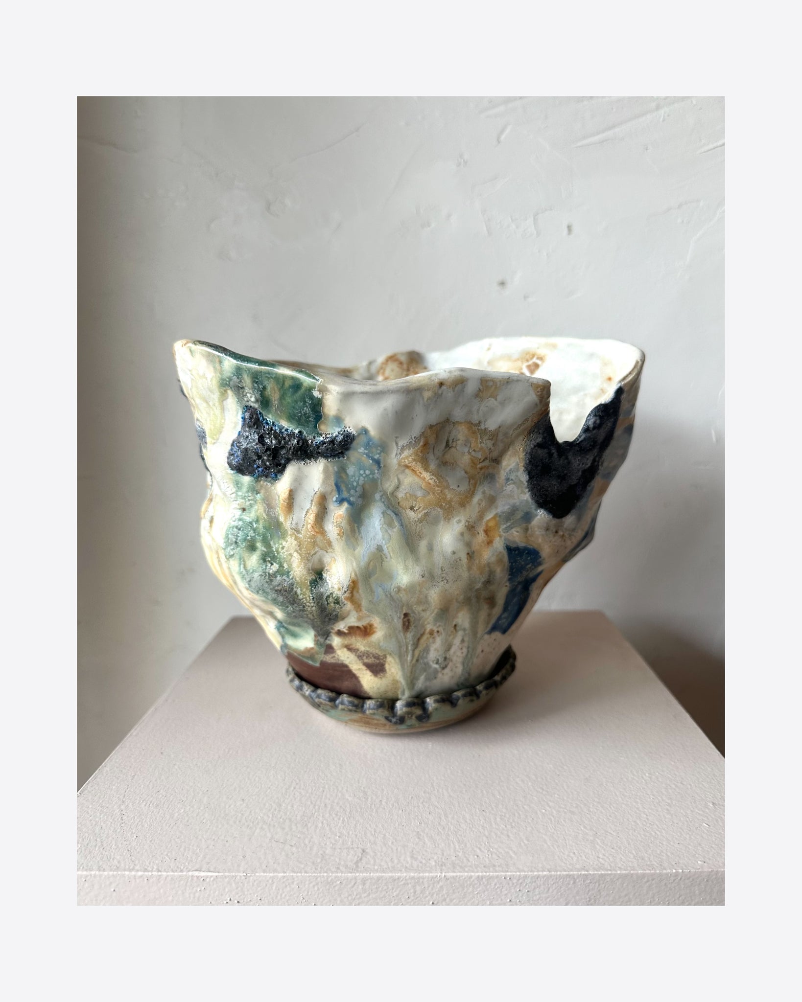 Medium  Sculptural Planter 387