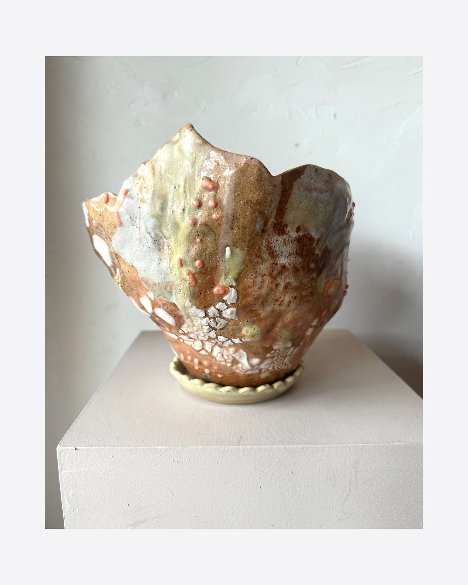 Medium -Large Sculptural Planter 386