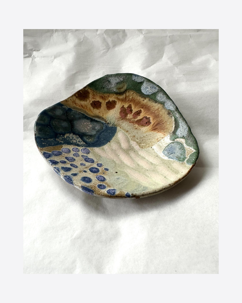 Small Free-Form Dish 529