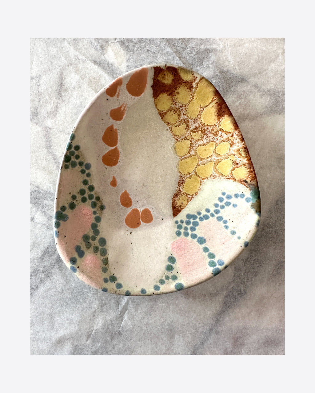 Small Free-Form Dish 544