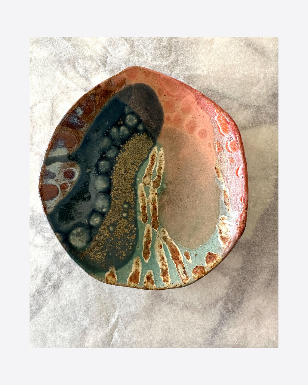 Small Free-Form Dish 541