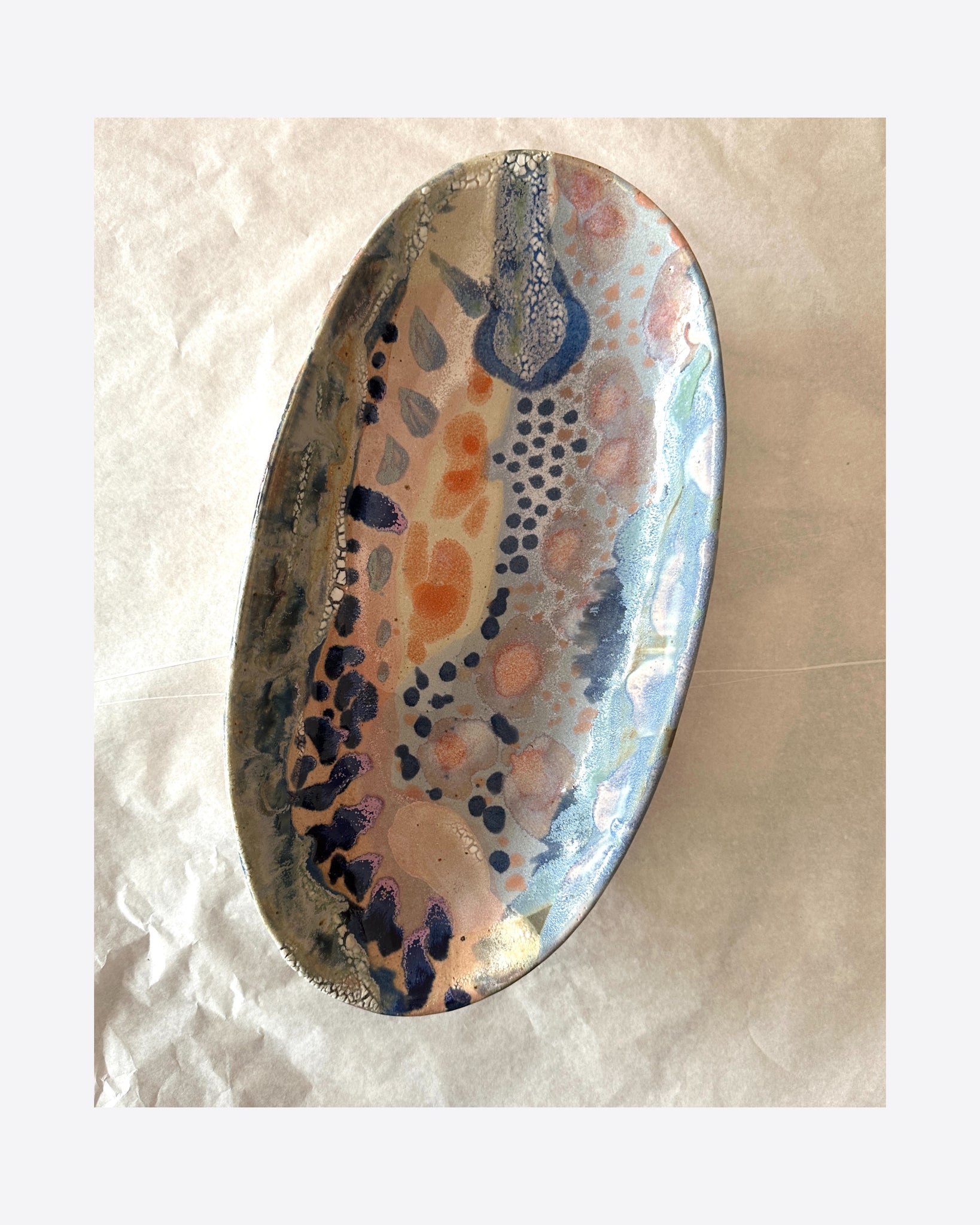 Large Oval Serving Dish 43