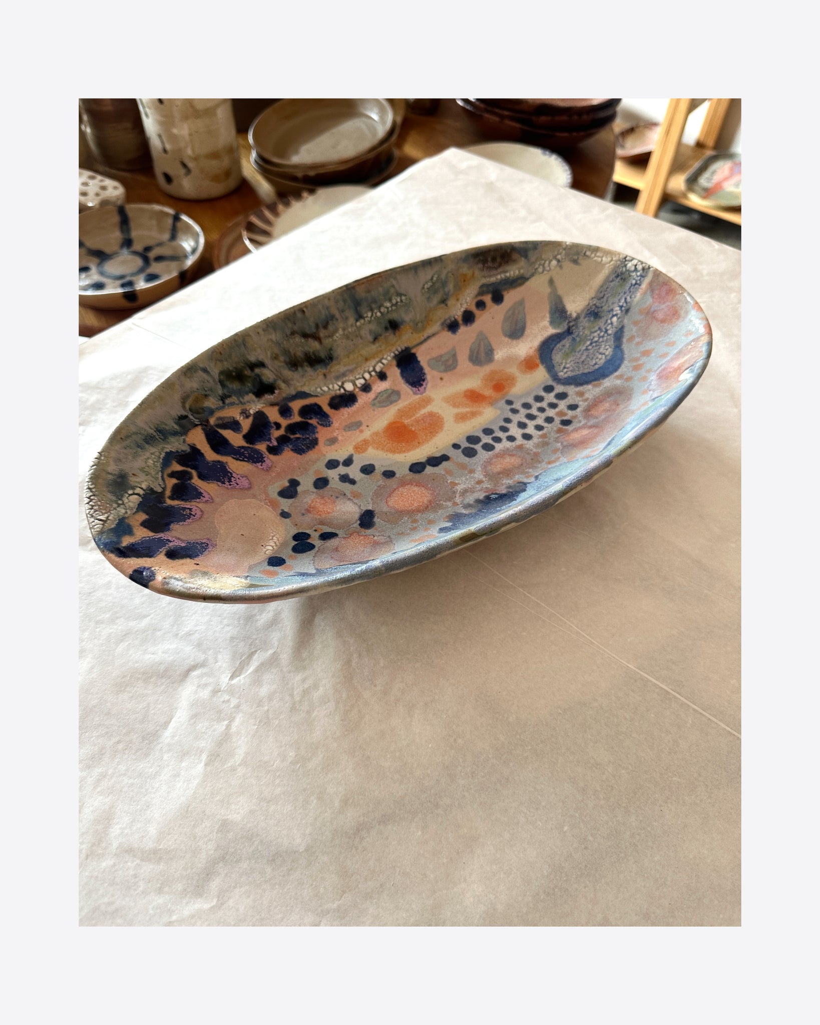 Large Oval Serving Dish 43