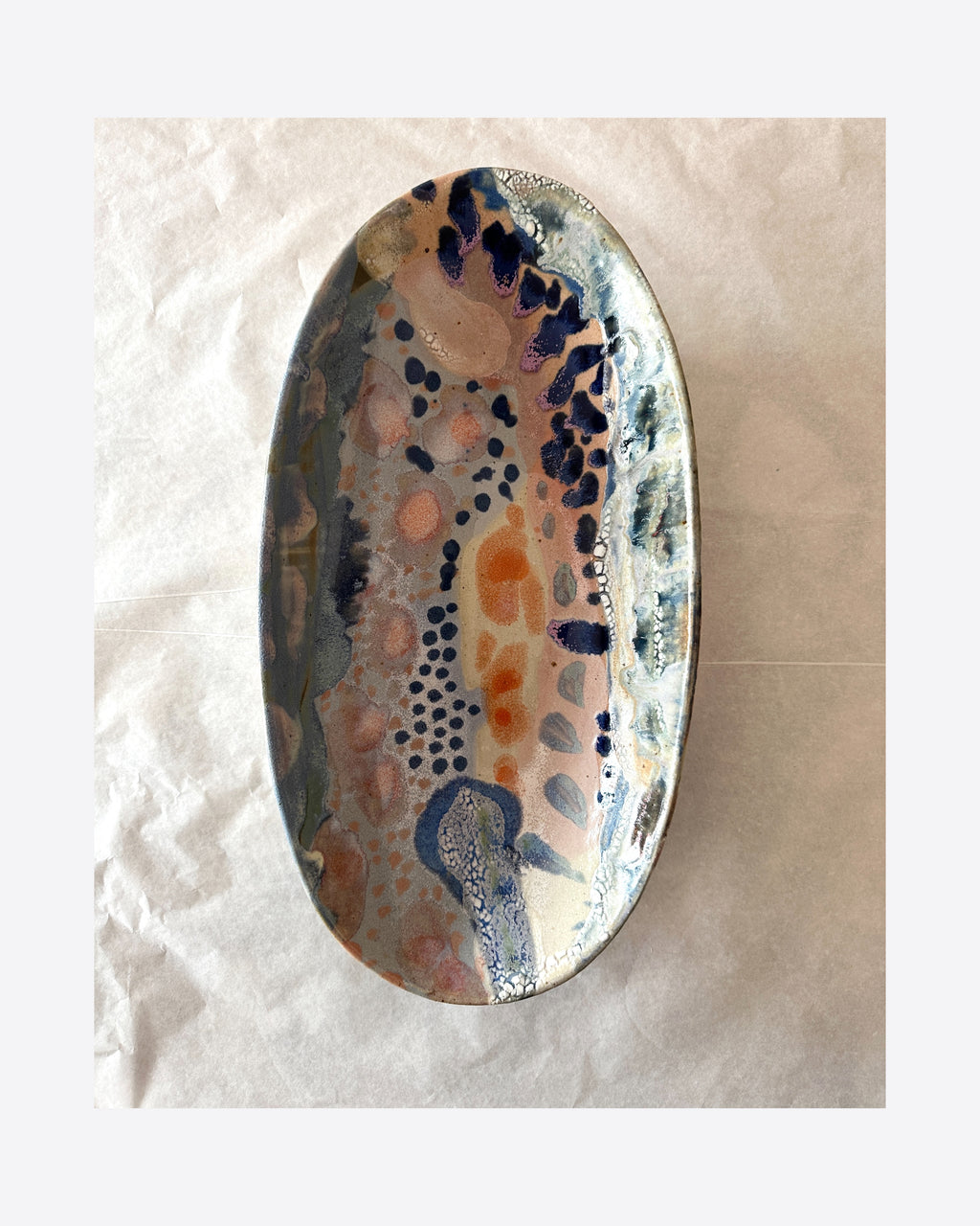 Large Oval Serving Dish 43