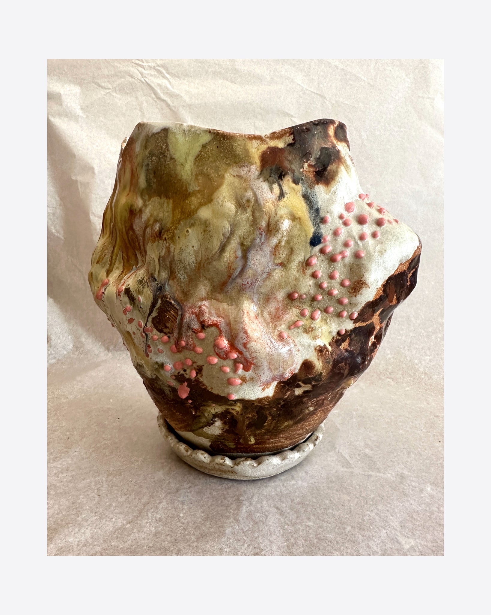 Medium Sculptural Planter 389