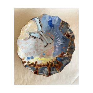 Large  Wave Edge Bowl 60
