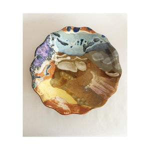Large  Wave Edge Bowl 57