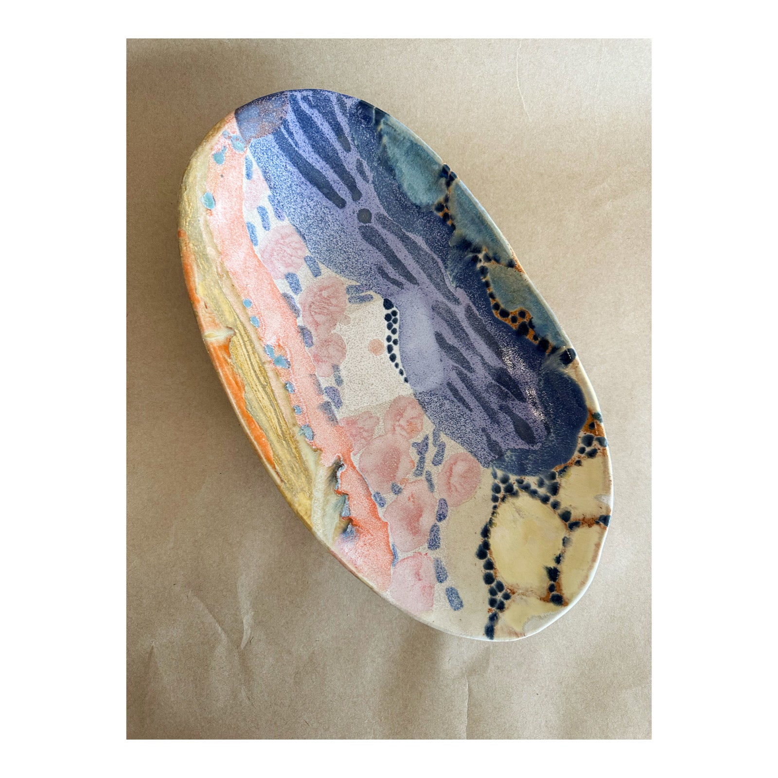 Large Oval Serving Dish 27