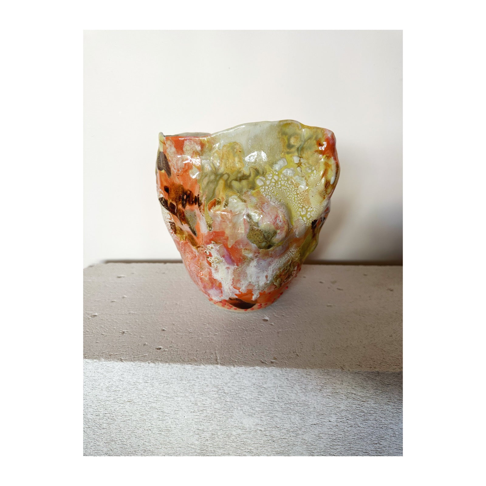 Sculptural Vase 296