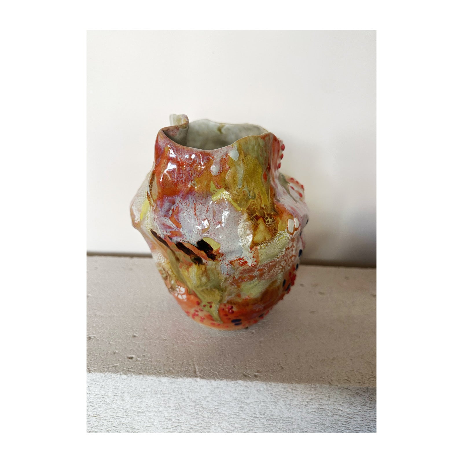 Sculptural Vase 296
